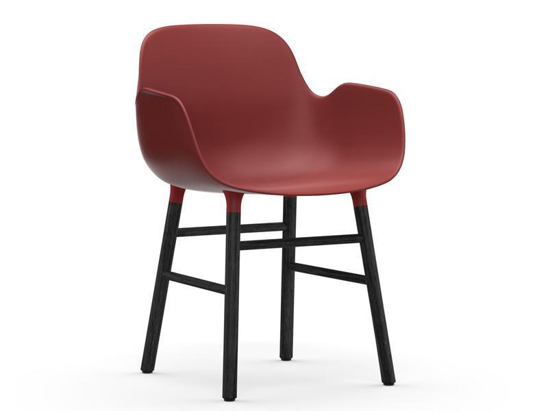 FORM ARMCHAIR WOOD BASE