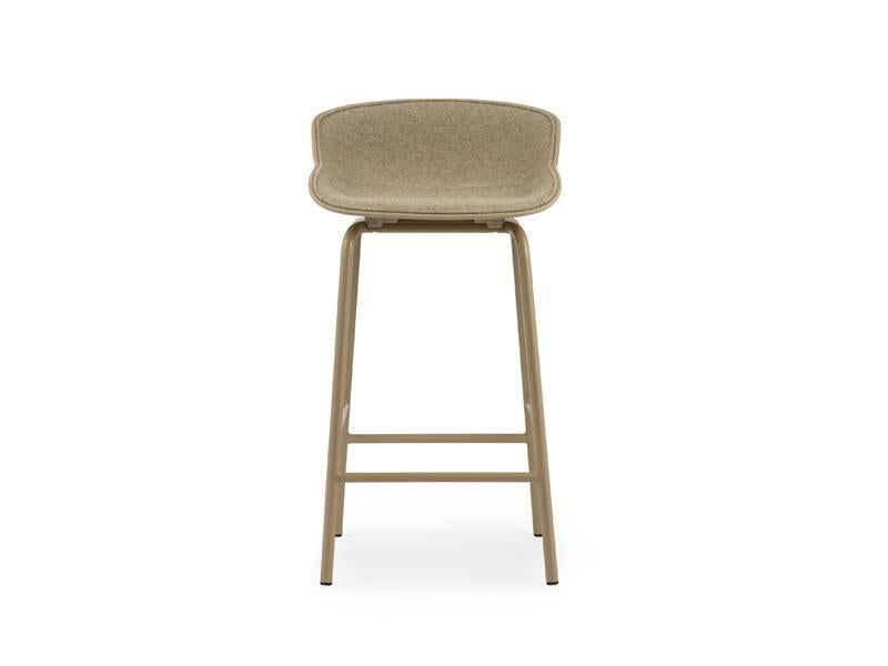 HYG BARSTOOL STEEL BASE FRONT UPHOLSTERY