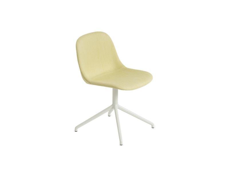 FIBER SIDE CHAIR SWIVEL BASE FULL UPHOLSTERY