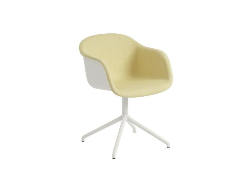 FIBER ARMCHAIR SWIVEL BASE FRONT UPHOLSTERY