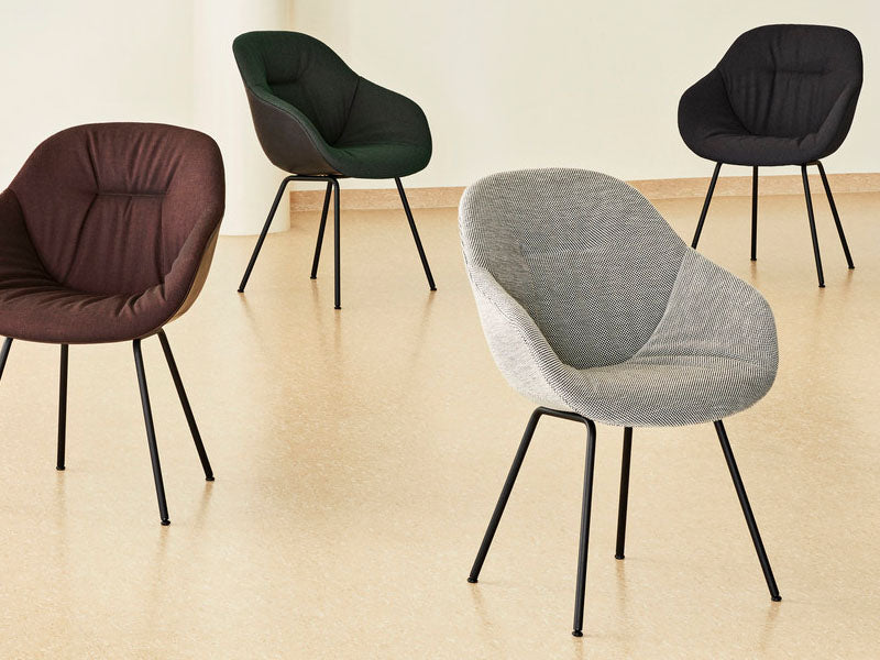 ABOUT A CHAIR - AAC 127 SOFT ARMCHAIR TUBE BASE