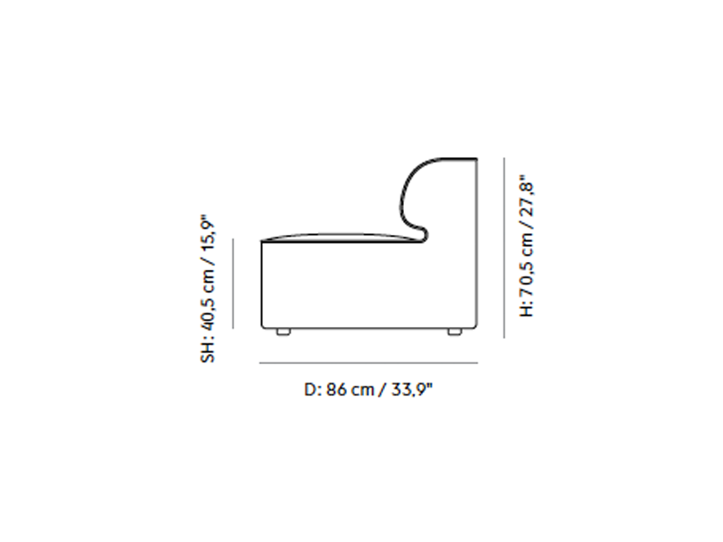 Eave Modular Open Section 86 MENU-9962101