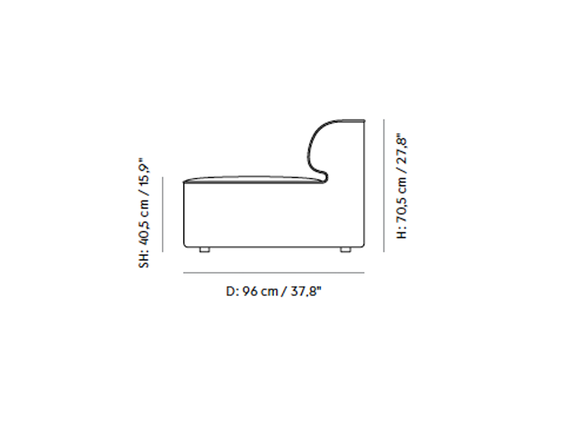Eave Modular Open Section 96 MENU-9952101