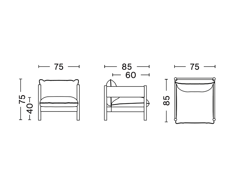 ARBOUR CLUB ARMCHAIR