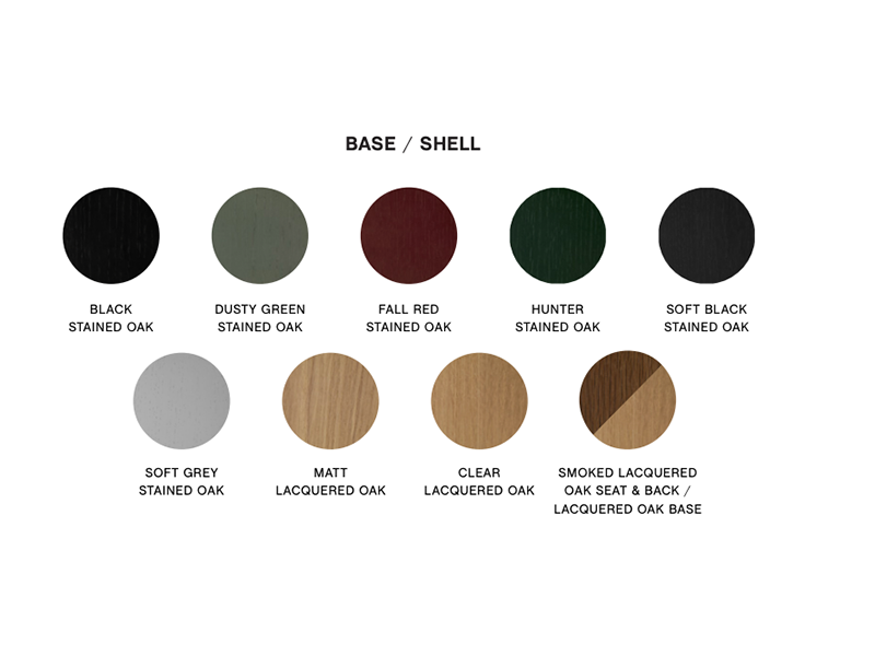 SOFT EDGE 60 CHAIR WOOD BASE