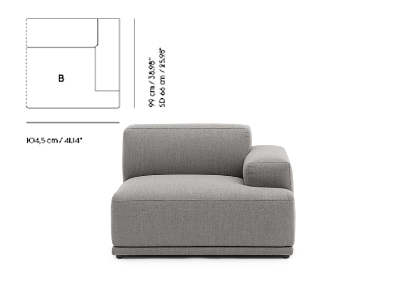 CONNECT SOFT MODULAR SOFA