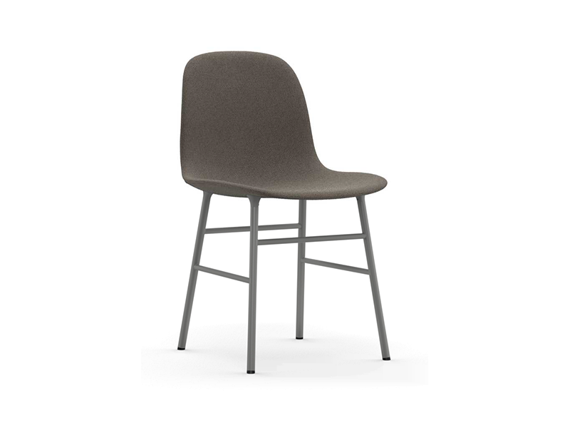 FORM CHAIR STEEL BASE FULL UPHOLSTERY