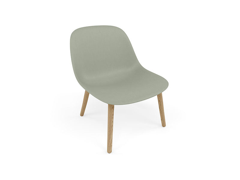 FIBER LOUNGE CHAIR WOOD BASE