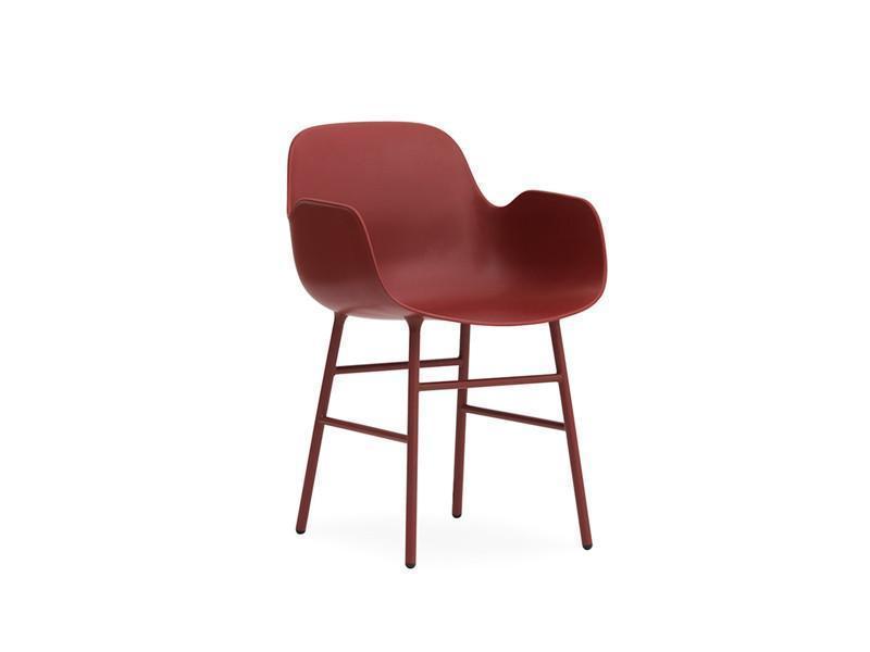 FORM ARMCHAIR STEEL BASE