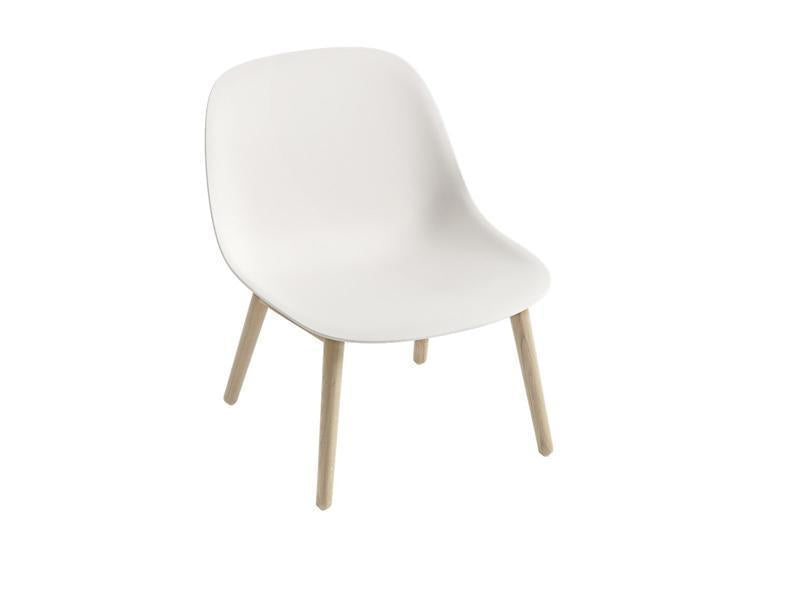FIBER LOUNGE CHAIR WOOD BASE