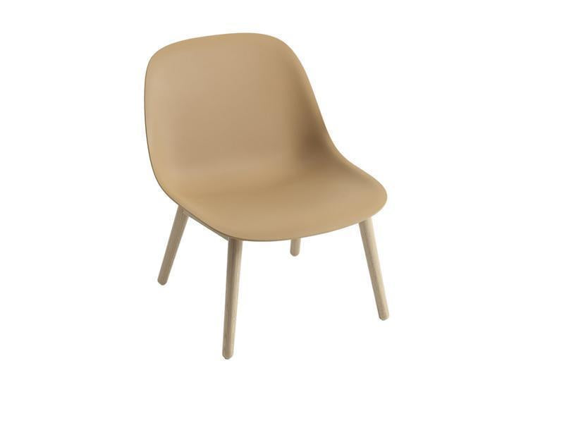FIBER LOUNGE CHAIR WOOD BASE