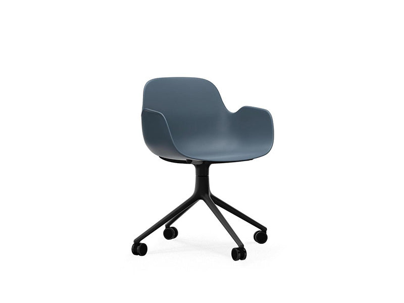 FORM ARMCHAIR 4W SWIVEL BASE
