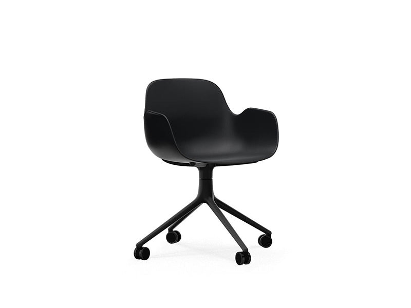 FORM ARMCHAIR 4W SWIVEL BASE