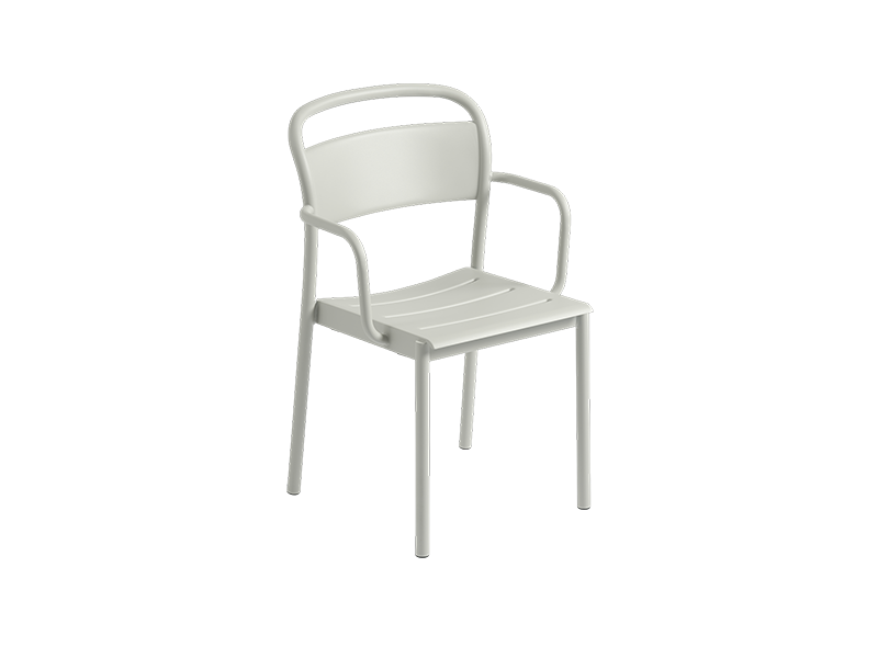 LINEAR STEEL ARMCHAIR