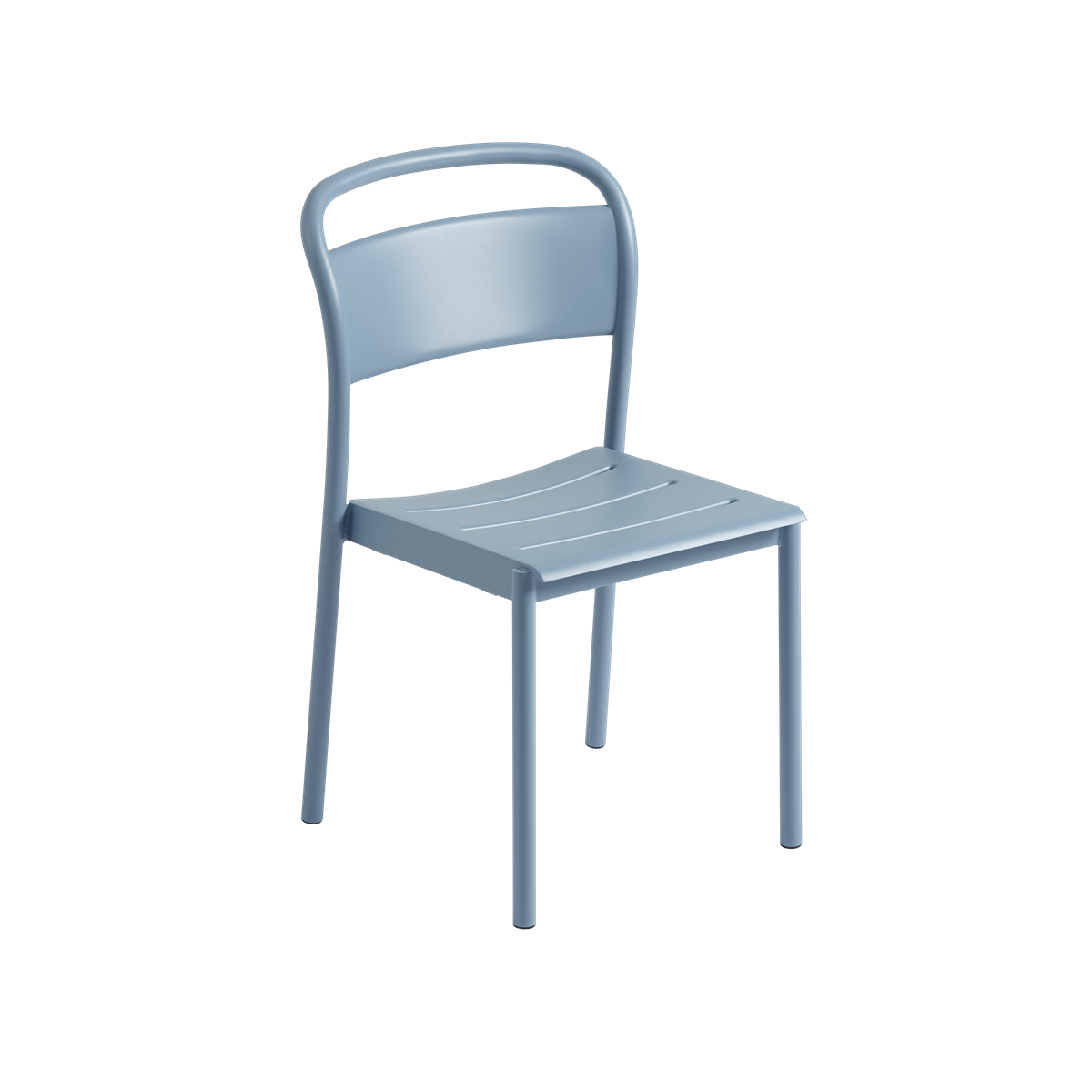 LINEAR STEEL SIDE CHAIR