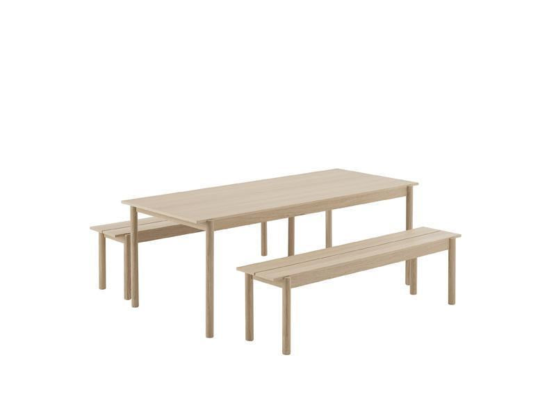 LINEAR WOOD BENCH