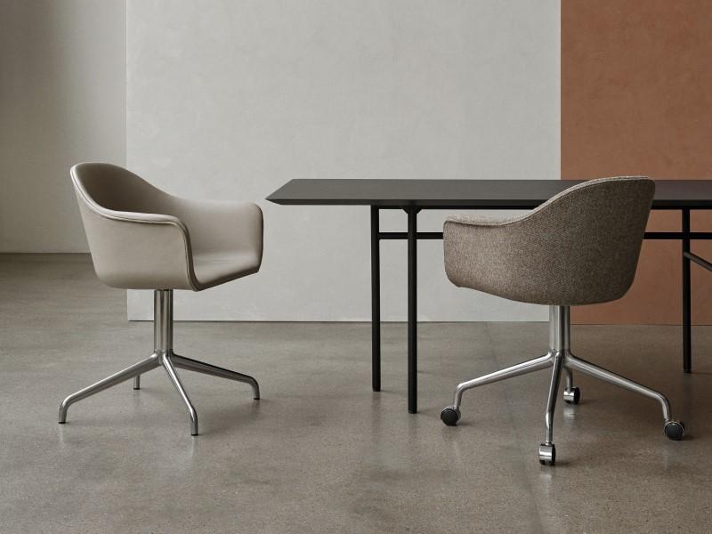 Harbour Dining Chair Star Base With Return Full Upholstery MENU-9381001