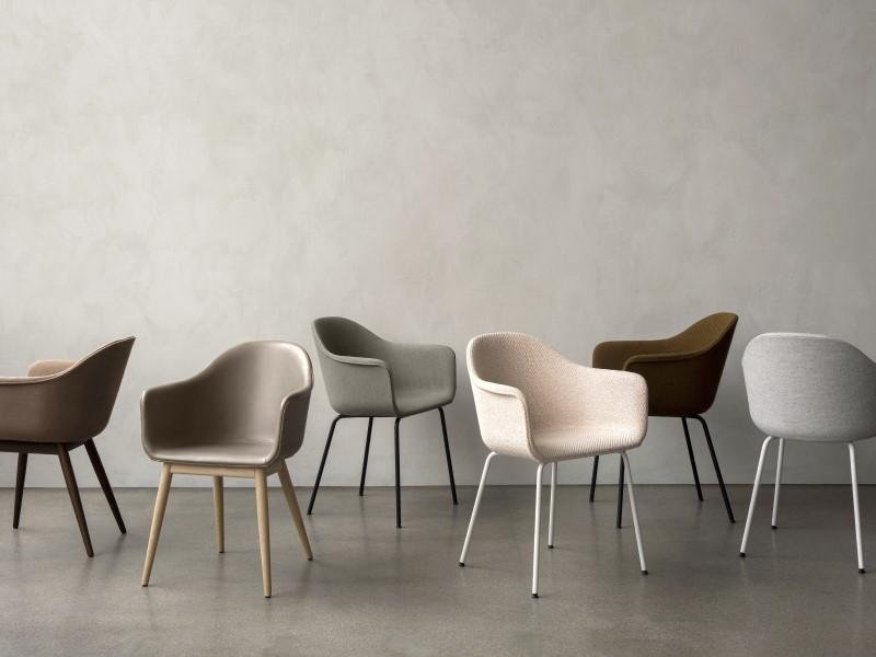 Harbour Dining Chair Wood Base MENU-9362000