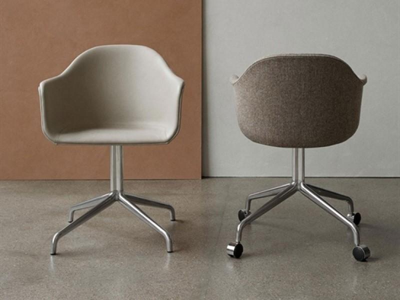 Harbour Dining Chair Star Base With Swivel Full Upholstery MENU-9371001