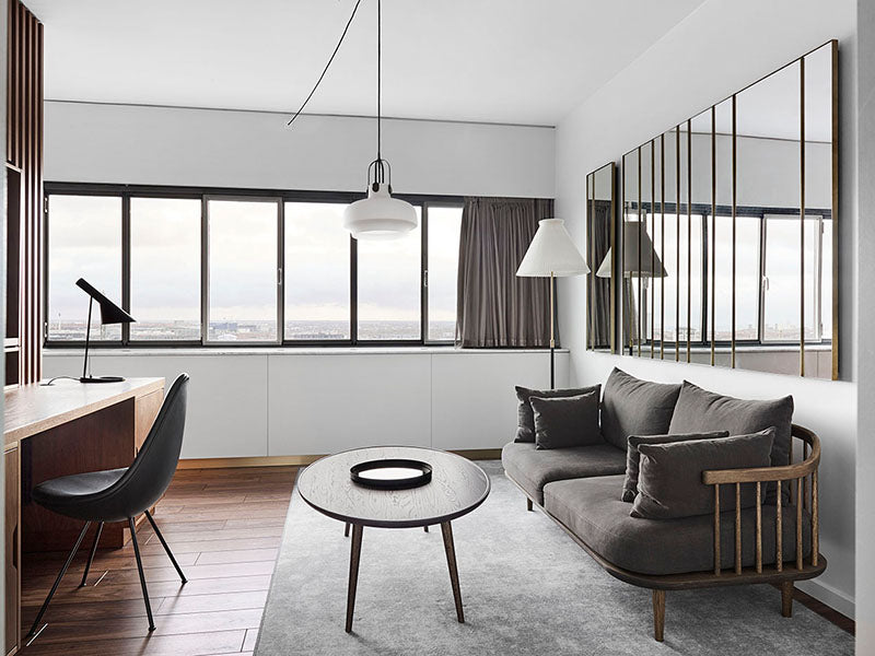 ACCENT OVAL LOUNGE TABLE