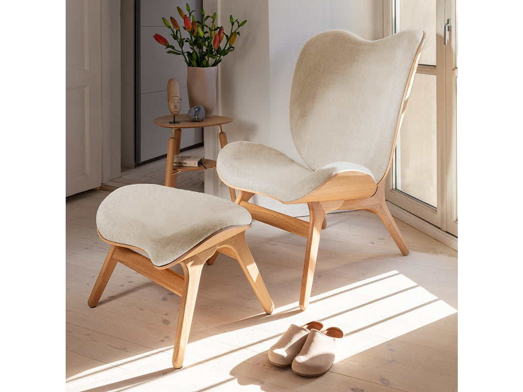 A CONVERSATION PIECE | LOUNGE CHAIR, TALL