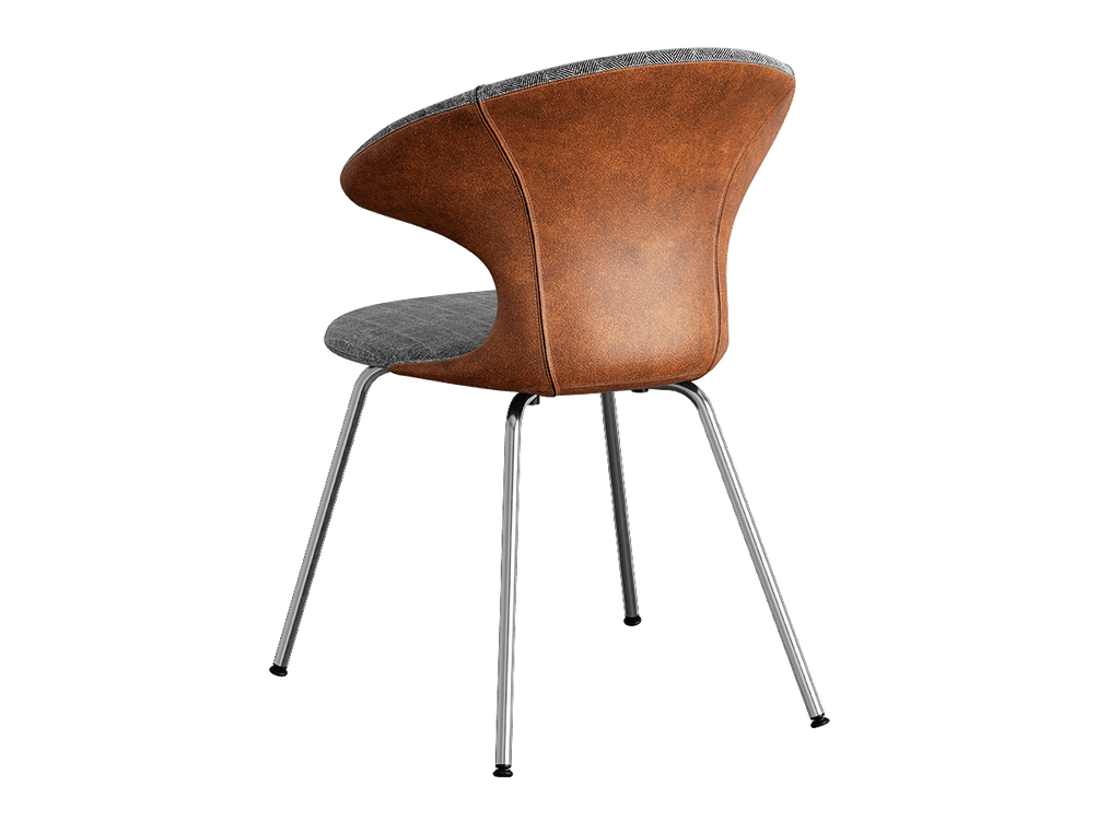 TIME FLIES | CHAIR, HERRINGBONE & LEATHER