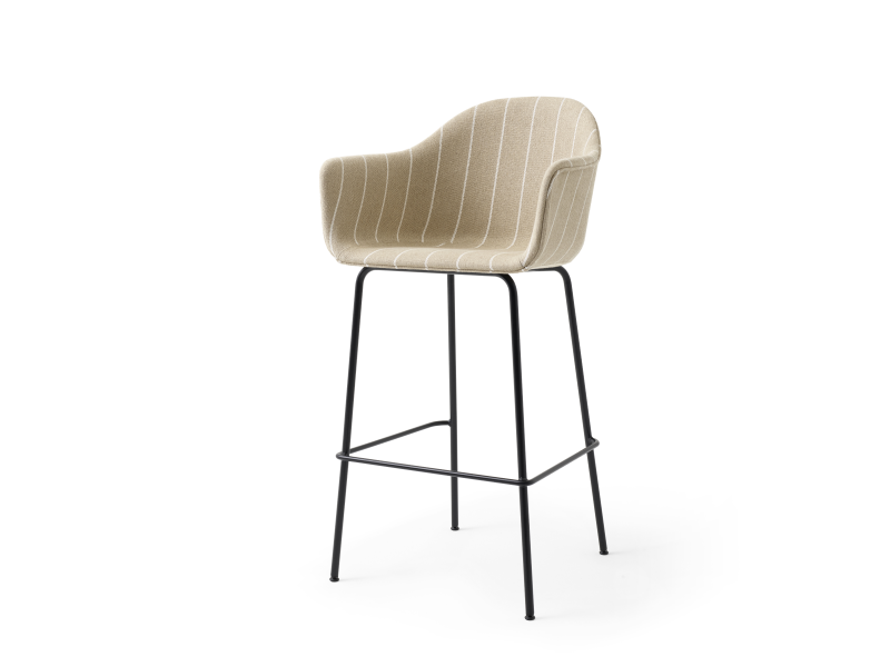 Harbour Dining Counter Chair Steel Base Full Upholstery MENU-9343001