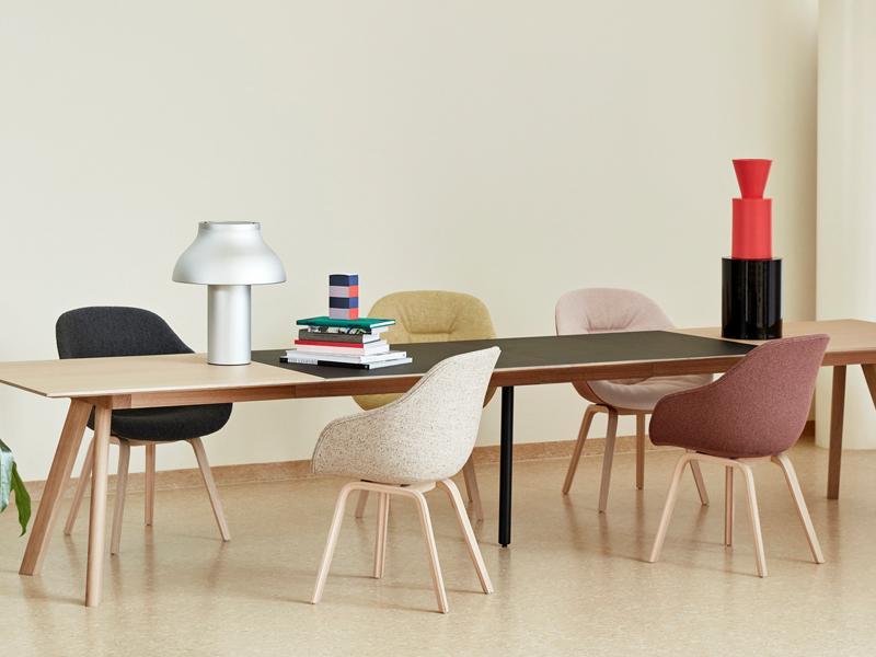 ABOUT A CHAIR - AAC 123 ARMCHAIR WOOD BASE