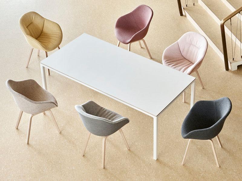 ABOUT A CHAIR - AAC 123 ARMCHAIR WOOD BASE