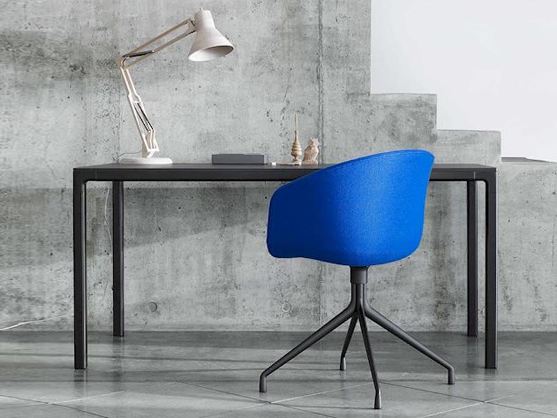 ABOUT A CHAIR - AAC 21 FULL UPHOLSTERY ARMCHAIR SWIVEL BASE