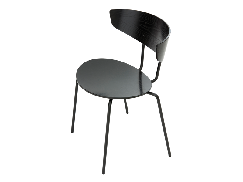HERMAN DINING CHAIR STEEL BASE