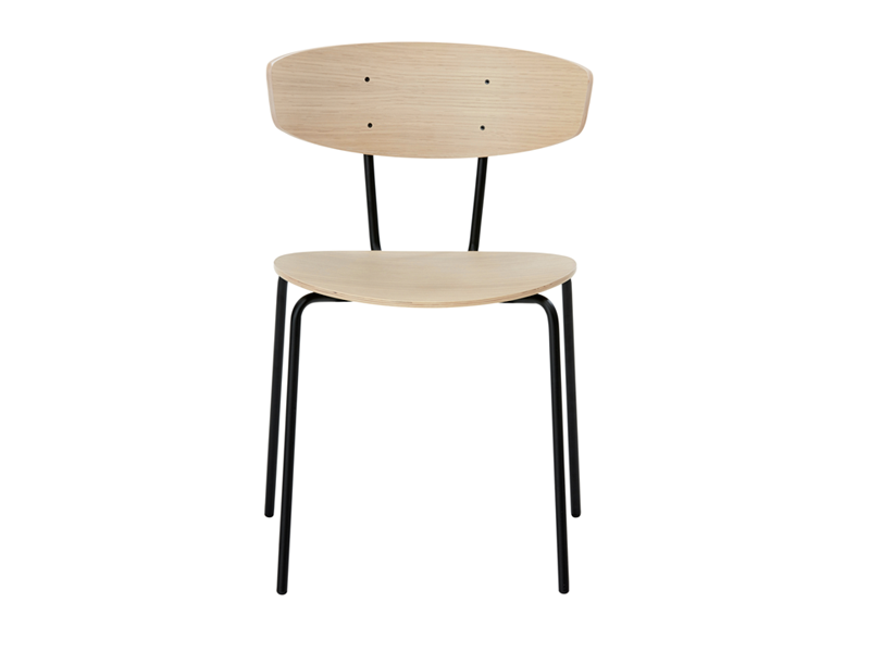 HERMAN DINING CHAIR STEEL BASE