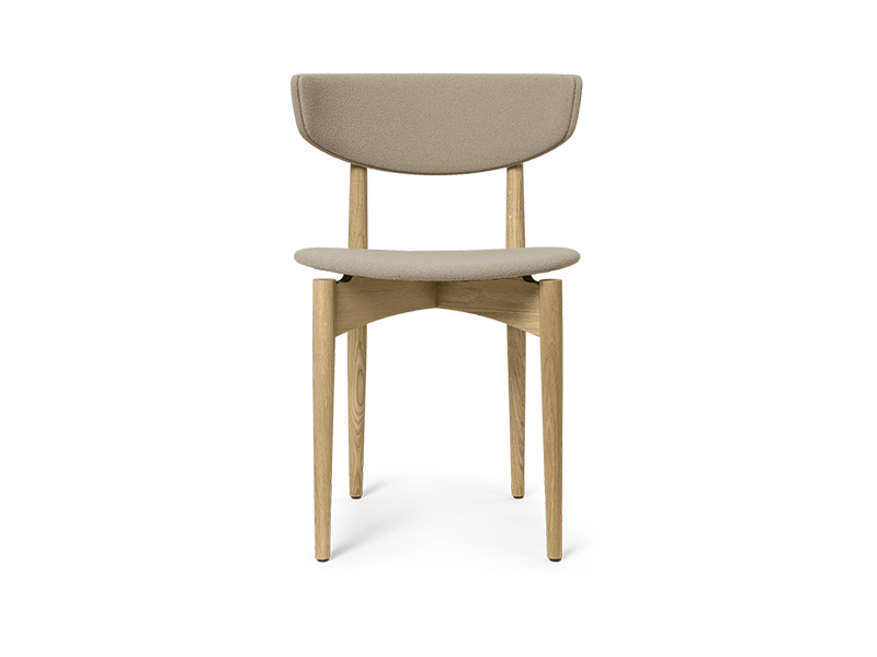HERMAN DINING CHAIR WOOD BASE FULL UPHOLSTERY