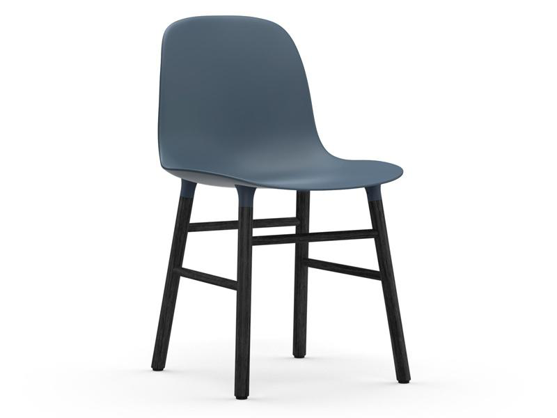 FORM CHAIR WOOD BASE