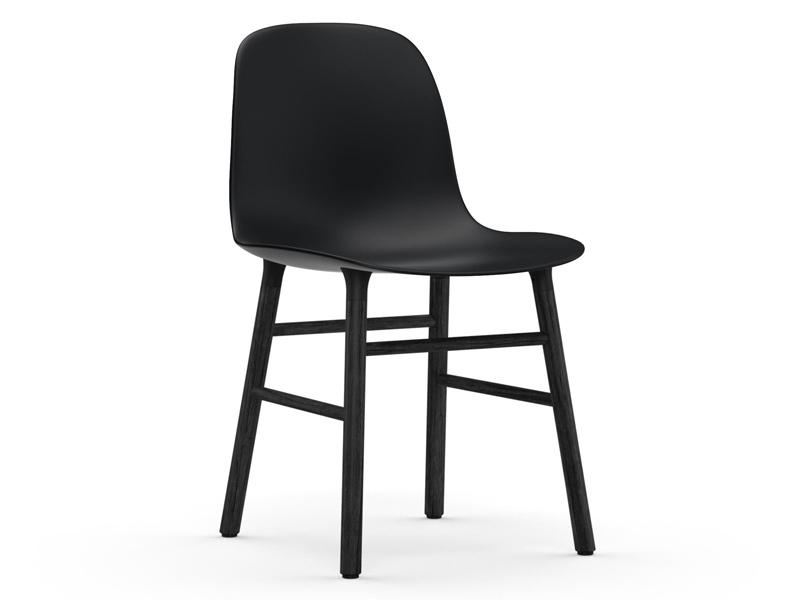 FORM CHAIR WOOD BASE