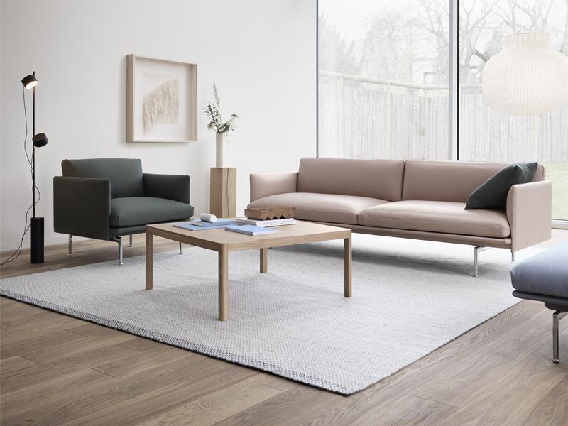 OUTLINE SOFA 3 SEATER