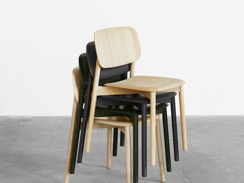 SOFT EDGE 60 CHAIR WOOD BASE