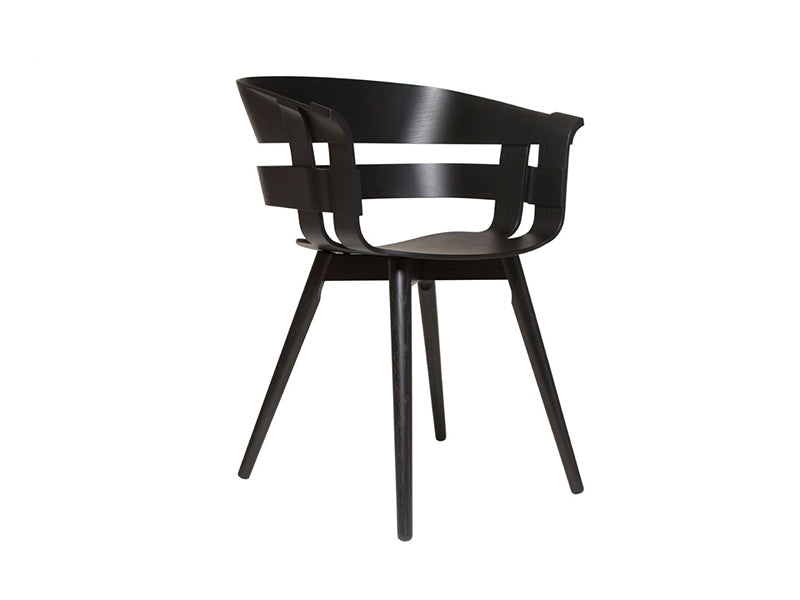 WICK CHAIR WOOD BASE