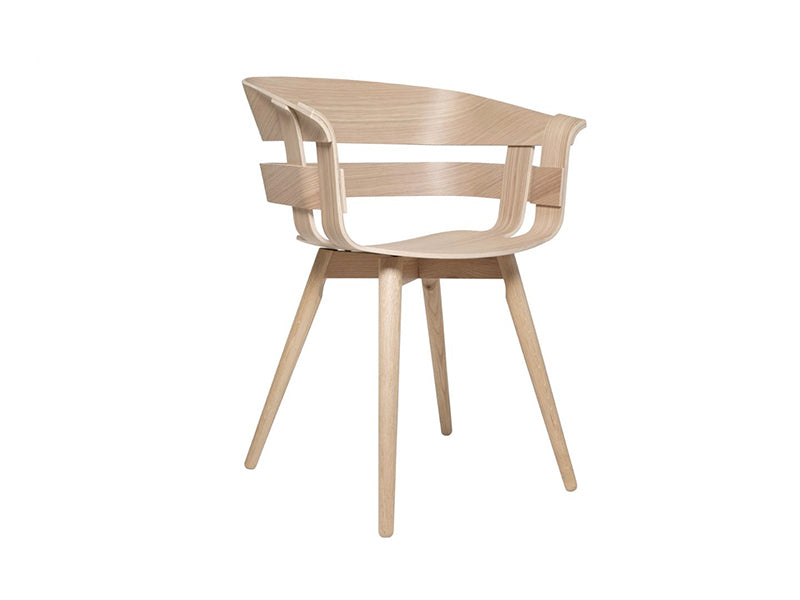 WICK CHAIR WOOD BASE